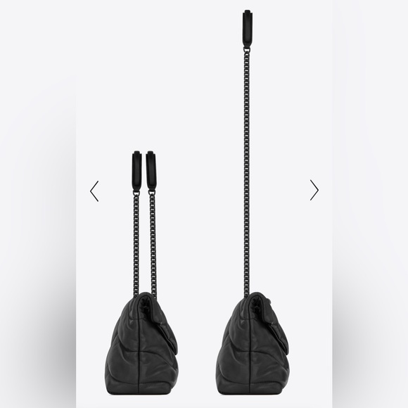 YSL LOU LOU PUFFER IN QUILTED NAPPA LEATHER - Picture 4 of 15